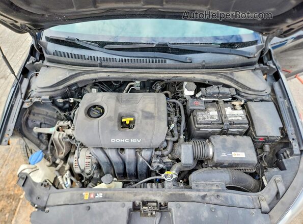 5NPD84LF0HH024508 2017 HYUNDAI ELANTRA Black Вид задньої частини салону