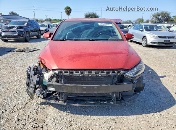 5NPD84LF0HH033502 2017 HYUNDAI ELANTRA Red Vista frontal