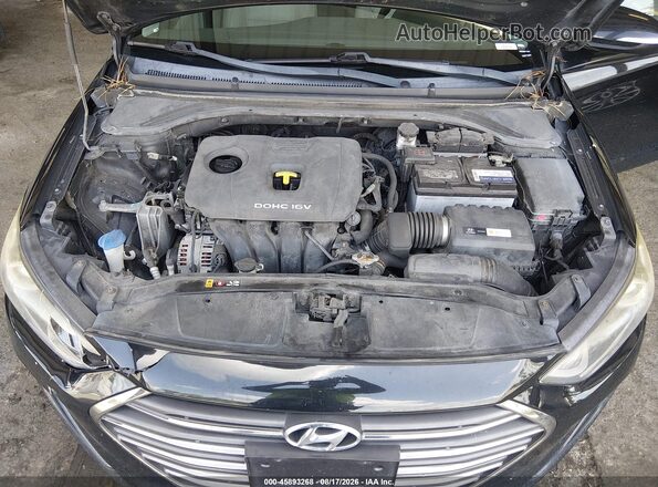 5NPD84LF0HH071117 2017 HYUNDAI ELANTRA Black Widok z tyłu