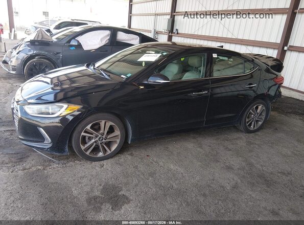 5NPD84LF0HH071117 2017 HYUNDAI ELANTRA Black Widok wnętrza 360 stopni