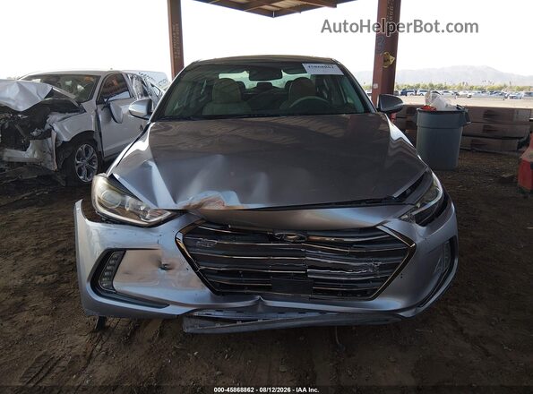 5NPD84LF0HH102155 2017 HYUNDAI ELANTRA Gray Widok zestawu wskaźników