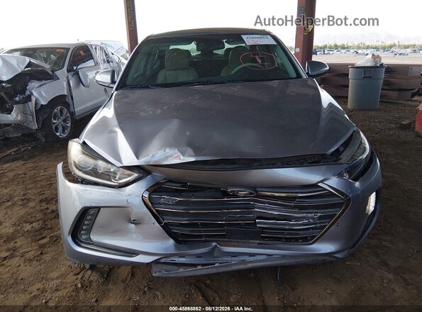 5NPD84LF0HH102155 2017 HYUNDAI ELANTRA Gray Widok z przodu