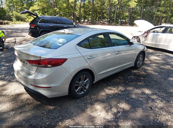 5NPD84LF0HH108294 2017 HYUNDAI ELANTRA Silver Tył prawy
