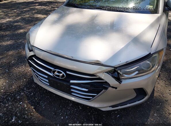 5NPD84LF0HH108294 2017 HYUNDAI ELANTRA Silver Widok z przodu