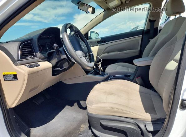 5NPD84LF0HH121952 2017 HYUNDAI ELANTRA White Vista interior delantera