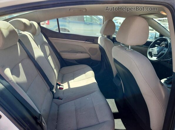 5NPD84LF0HH121952 2017 HYUNDAI ELANTRA White Vista de los asientos traseros