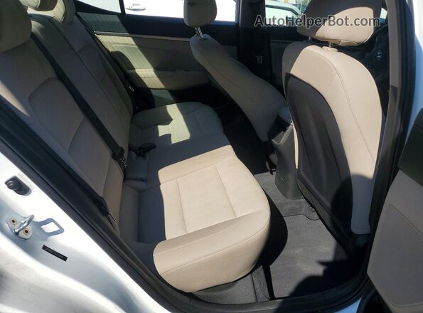 5NPD84LF0HH128819 2017 HYUNDAI ELANTRA White Rear seats view