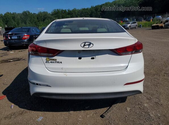 5NPD84LF0HH128819 2017 HYUNDAI ELANTRA White Rear view