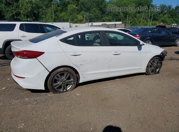 5NPD84LF0HH128819 2017 HYUNDAI ELANTRA White Rear right