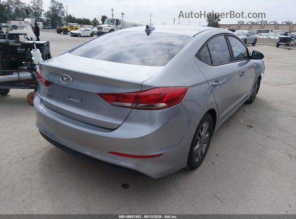 5NPD84LF0HH157575 2017 HYUNDAI ELANTRA Серебряный Задняя правая четверть