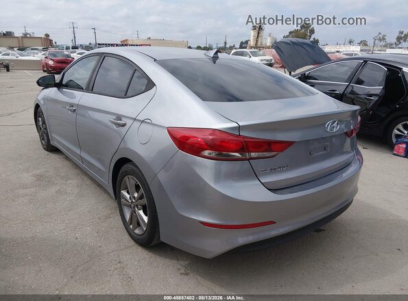 5NPD84LF0HH157575 2017 HYUNDAI ELANTRA Серебряный Задняя левая четверть