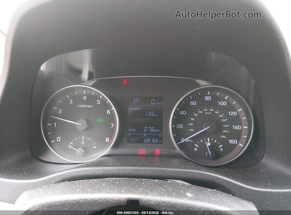 5NPD84LF0HH157575 2017 HYUNDAI ELANTRA Серебряный Вид задних сидений