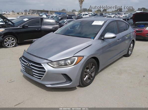 5NPD84LF0HH157575 2017 HYUNDAI ELANTRA Серебряный Передняя левая четверть