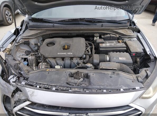 5NPD84LF0HH157575 2017 HYUNDAI ELANTRA Серебряный Вид сзади