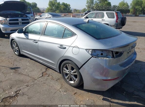 5NPD84LF0HH180922 2017 HYUNDAI ELANTRA Серебряный Задняя левая четверть
