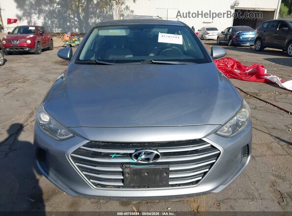 5NPD84LF0HH180922 2017 HYUNDAI ELANTRA Серебряный Вид щитка приборов
