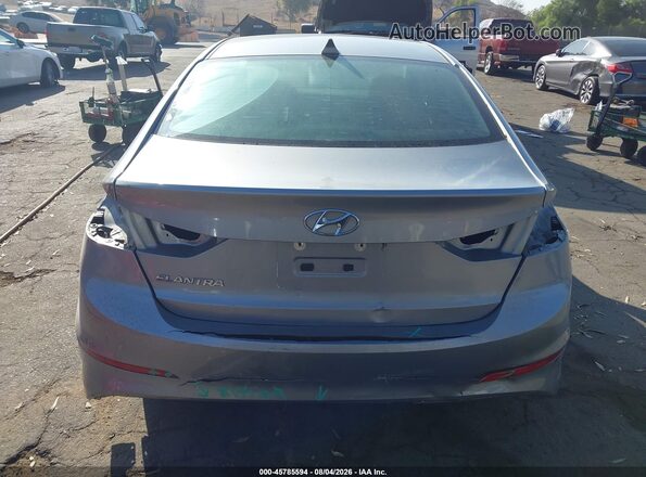 5NPD84LF0HH180922 2017 HYUNDAI ELANTRA Серебряный 
