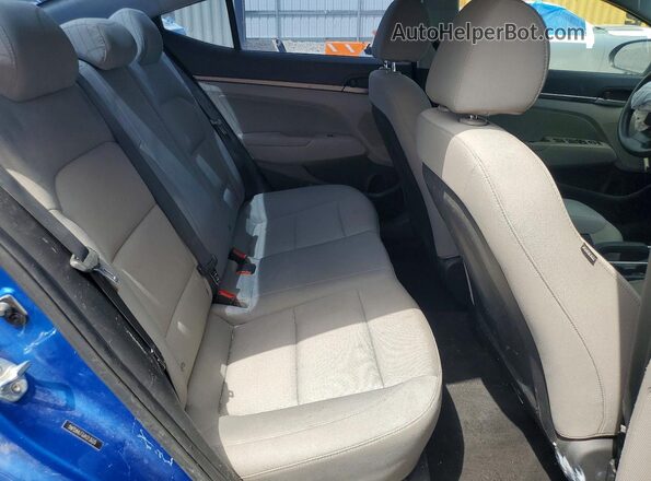 5NPD84LF0JH213035 2018 HYUNDAI ELANTRA Blue Vista de los asientos traseros