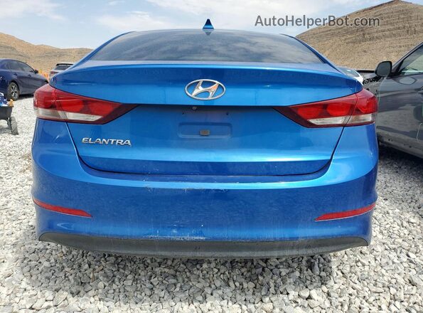 5NPD84LF0JH213035 2018 HYUNDAI ELANTRA Blue Vista trasera