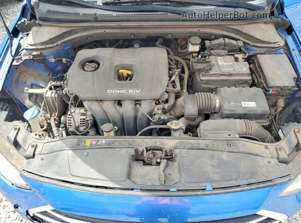 5NPD84LF0JH213035 2018 HYUNDAI ELANTRA Blue Vista interior trasera