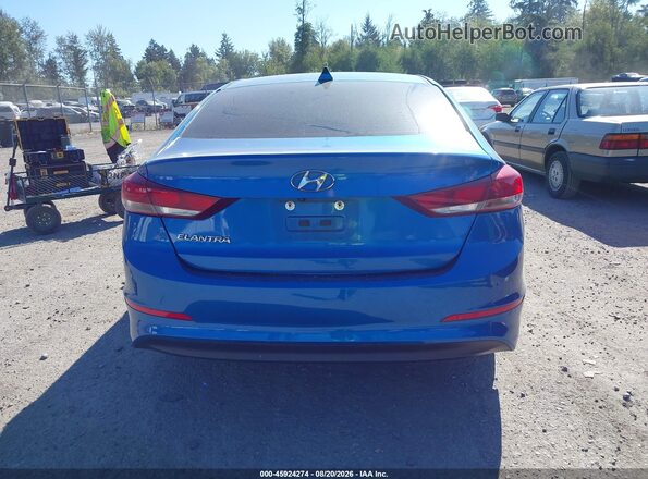 5NPD84LF0JH225749 2018 HYUNDAI ELANTRA Blue 