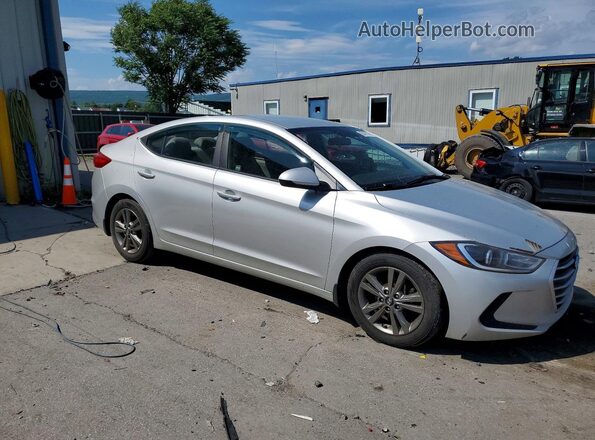 5NPD84LF0JH237187 2018 HYUNDAI ELANTRA Silver Przód prawy