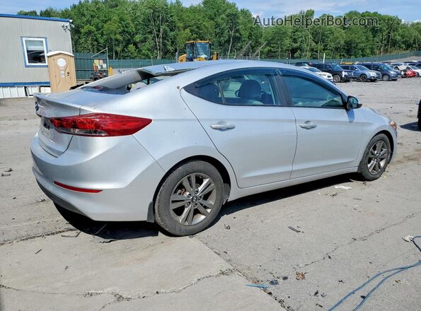 5NPD84LF0JH237187 2018 HYUNDAI ELANTRA Silver Tył prawy