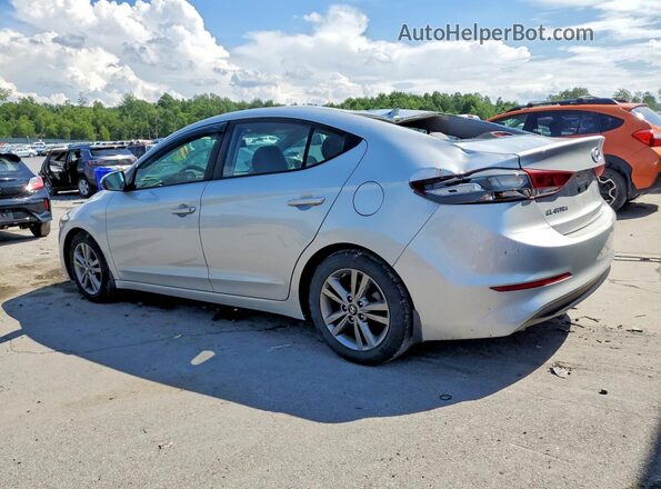 5NPD84LF0JH237187 2018 HYUNDAI ELANTRA Silver Tył lewy