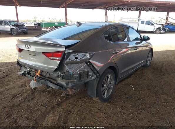 5NPD84LF0JH248528 2018 HYUNDAI ELANTRA Silver Trasero derecho