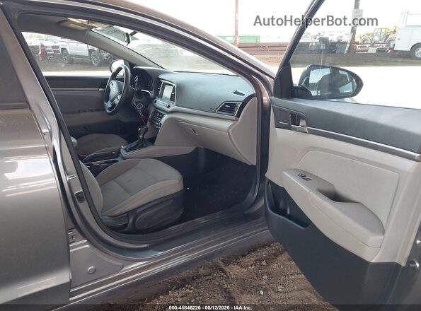 5NPD84LF0JH248528 2018 HYUNDAI ELANTRA Silver Vista interior delantera