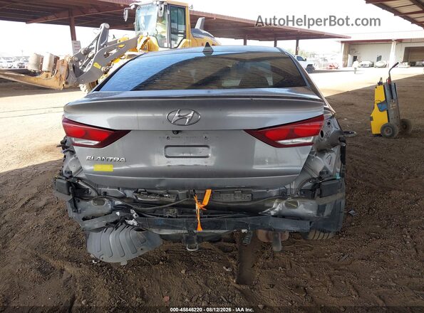 5NPD84LF0JH248528 2018 HYUNDAI ELANTRA Silver 
