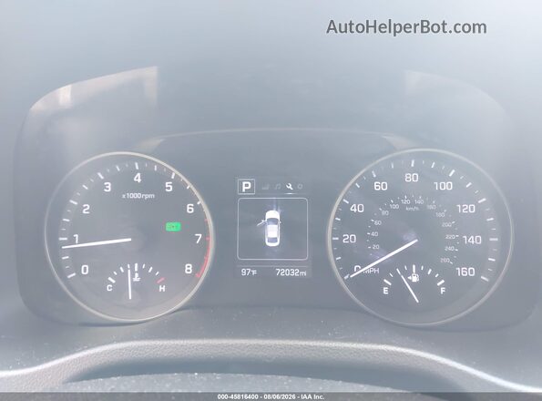 5NPD84LF0JH248626 2018 HYUNDAI ELANTRA Silver უკანა სავარძლების ხედი