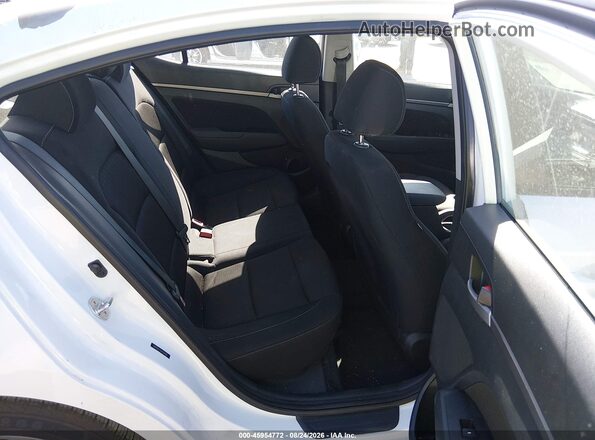 5NPD84LF0JH254068 2018 HYUNDAI ELANTRA White Вид наклейки з VIN-кодом