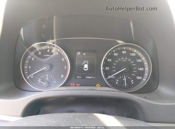 5NPD84LF0JH254068 2018 HYUNDAI ELANTRA White Вид задніх сидінь