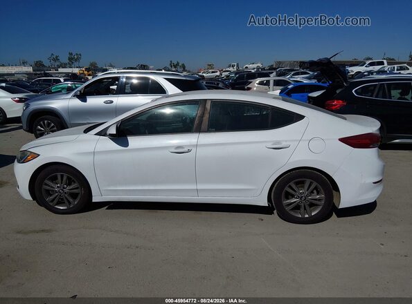 5NPD84LF0JH254068 2018 HYUNDAI ELANTRA White Панорамний вид салону 360°