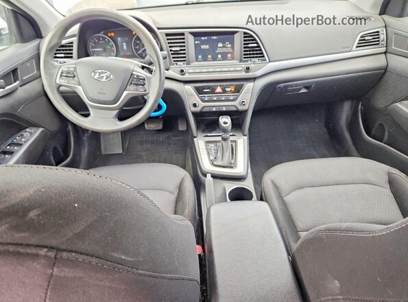 5NPD84LF0JH257892 2018 HYUNDAI ELANTRA White წინა პანელის ხედი