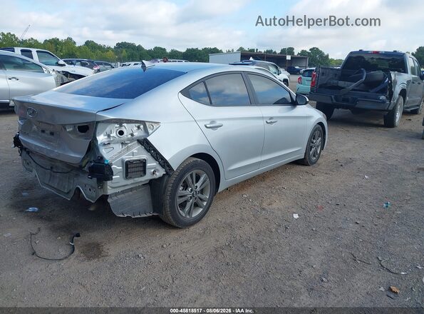 5NPD84LF0JH277706 2018 HYUNDAI ELANTRA Серебряный Задняя правая четверть