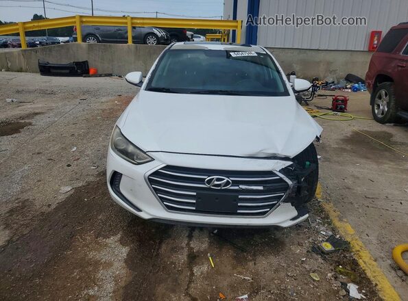 5NPD84LF0JH289161 2018 HYUNDAI ELANTRA Белый Вид спереди