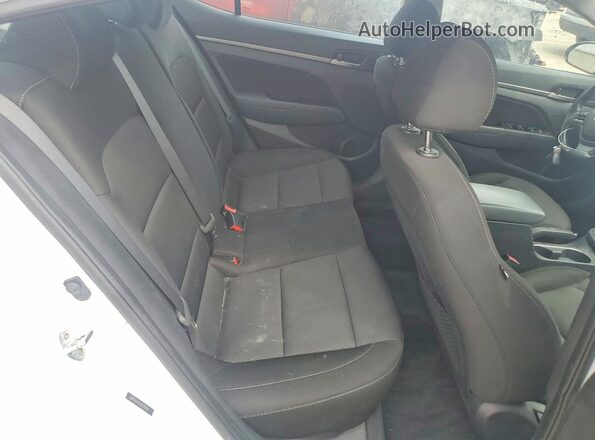 5NPD84LF0JH289161 2018 HYUNDAI ELANTRA Белый Вид задних сидений