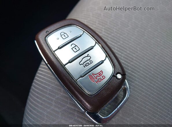 5NPD84LF0JH307593 2018 HYUNDAI ELANTRA Gray Vista del salpicadero