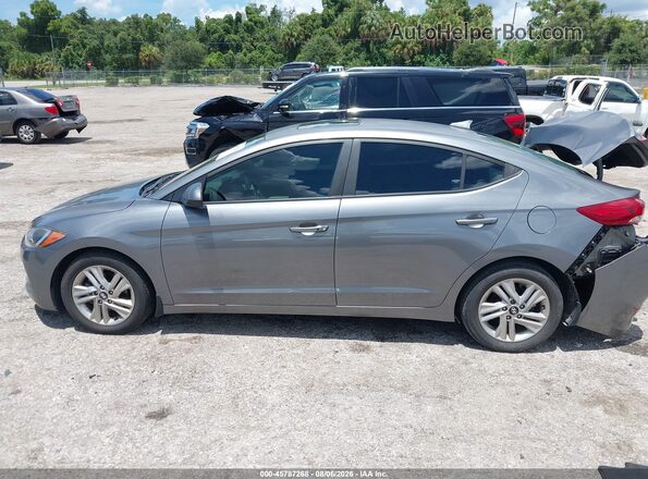 5NPD84LF0JH307593 2018 HYUNDAI ELANTRA Gray Vista interior de 360 grados