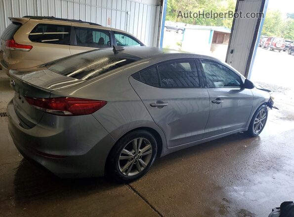 5NPD84LF0JH317881 2018 HYUNDAI ELANTRA Серый Задняя правая четверть