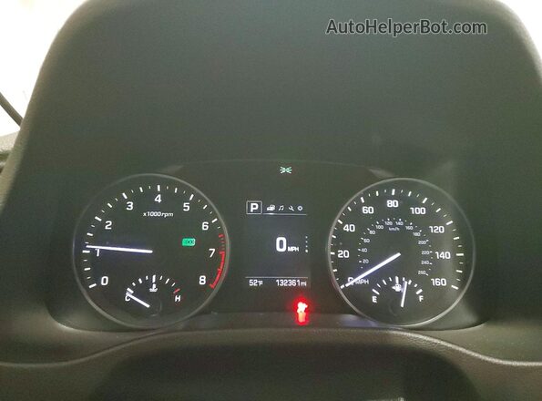 5NPD84LF0JH326936 2018 HYUNDAI ELANTRA Silver Widok zestawu wskaźników