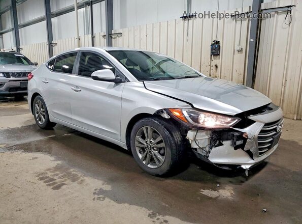 5NPD84LF0JH326936 2018 HYUNDAI ELANTRA Silver Przód prawy