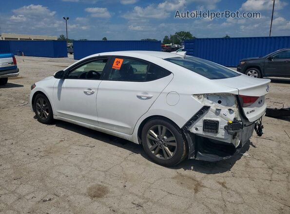 5NPD84LF0JH328086 2018 HYUNDAI ELANTRA White Задня ліва чверть