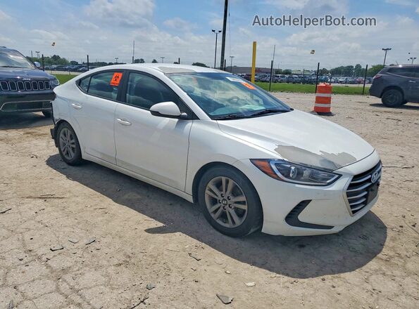 5NPD84LF0JH328086 2018 HYUNDAI ELANTRA White Передня права чверть