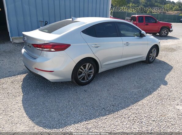 5NPD84LF0JH329691 2018 HYUNDAI ELANTRA Silver Rear right
