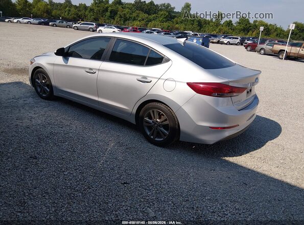 5NPD84LF0JH329691 2018 HYUNDAI ELANTRA Silver Rear left