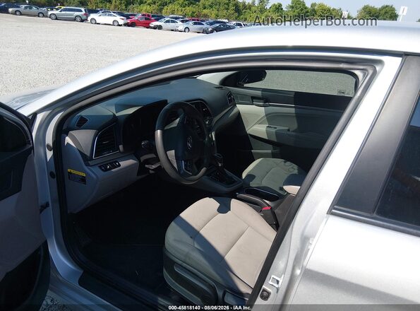 5NPD84LF0JH329691 2018 HYUNDAI ELANTRA Silver 360 interior view