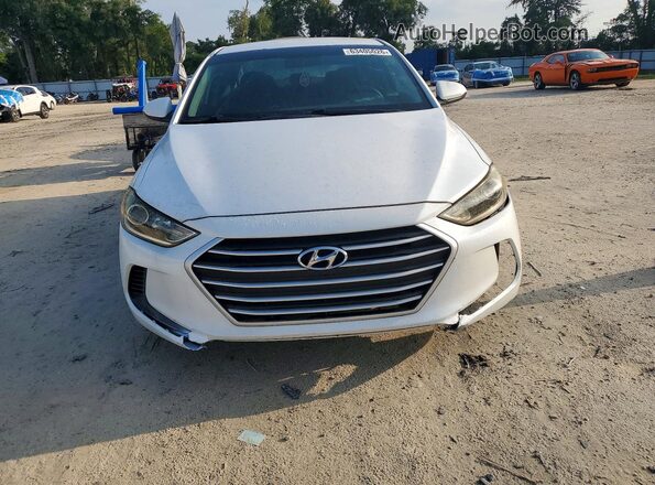 5NPD84LF0JH341226 2018 HYUNDAI ELANTRA Белый Вид спереди